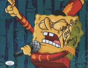 Bob l'éponge SquarePants - Tom Kenny photo signée Bob l'éponge 8x10 JSA COA - Photo 1 sur 4