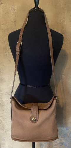 Borsa a tracolla originale PUTTY vintage COACH VERNACULAR gancio tedesco made USA MOLTO RARA!