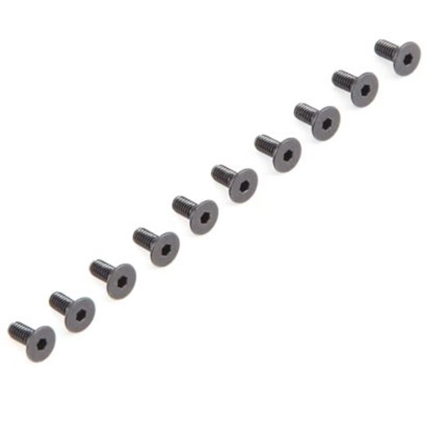 NEW Losi Flat Head Screws M2.5 x 5mm (10) : Baja Rey / Rock Rey - Image 1 of 1