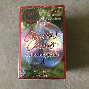 Holly Christmas Classics Collector Series II (4) Cassettes 60 Songs - NEW SEALED - Picture 1 of 6