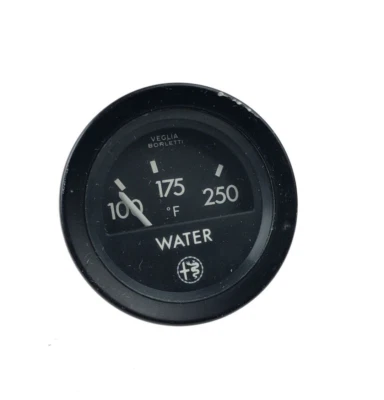 Alfa Romeo Vintage Water Temperature Gauge Veglia Borletti Italy Italia Foto 1 de 4