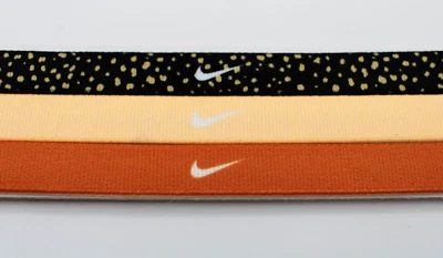 Nike Headbands Assorted 3 Pack Black/Atmosphere/Madder Root - Image 1 of 3