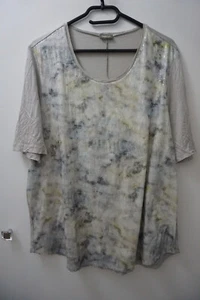 Gelco Sommer Shirt / Tunika / Grau / Pailletten Gr 46 gut erhalten - Bild 1 von 4
