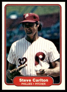 1982 Fleer #243 Steve Carlton NM
