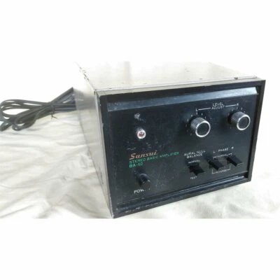 Sansui stereo power amplifier BA-60 used operation goods from japan - Image 1 of 4