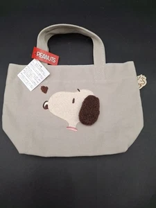 NWT Snoopy Mini Canvas Tote Bag - Picture 1 of 11