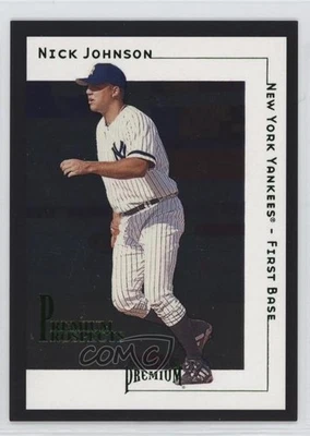 2001 Fleer Premium Premium Prospects /1999 Nick Johnson #201 - Image 1 of 2