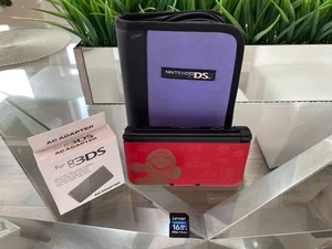 Nintendo 3DS XL rot Super Mario Bros 2 limitierte Auflage Handheld-System funktioniert - Bild 1 von 8