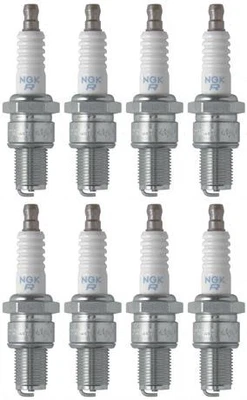 Set of 8 NGK Standard Spark Plugs for Arctic Cat CHEETAH 1994 Engine 550cc Foto 1 de 4