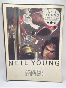 Vintage Neil Young American Stars 'n Bars Sheet Music Songbook Rock Guitar 1977 - Picture 1 of 3