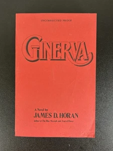 Ginerva James D. Horan 1981 Vintage - uncorrected proof - Kreskin collection - Picture 1 of 9