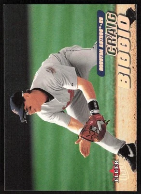 2001 Ultra #214 Craig Biggio   - FREE SHIPPING - Image 1 of 2