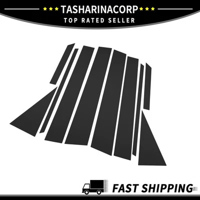 10 piezas moldura de ventana de pilar de puerta de coche para Toyota Venza 09-15 negro Foto 1 de 4