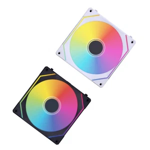 LIAN LI UNI FAN SL INFINITY SL-INF 140 RGB BLACK 1 PACK 140mm New qcqW - Picture 1 of 17