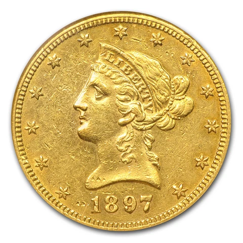 1897-O $10 Liberty Gold Eagle AU - SKU#68784 Cover