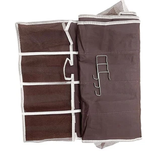 24 Over The Door Organizer Rack Closet Hanging Storage Holder Hanger Bag - Picture 1 of 12