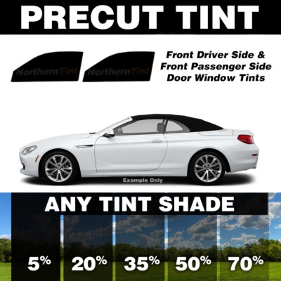 Precut Window Tint for Chrysler PT Cruiser Convertible 04-08 (Front Doors) - Image 1 of 4