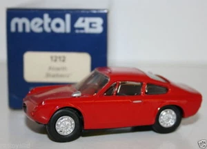 WESTERN MODELS 1/43 PROTOTYPE - METAL 43 - 1212 - ABARTH BIALBERO - RED - Picture 1 of 2