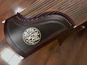 21-String Rosewood Guzheng, Chinese Zither Harp Instrument, Koto - Picture 1 of 7