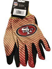 San Francisco 49ers NFL One Size Sport Utility Work Gloves WinCraft 906786