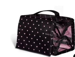 Mary Kay Travel Roll-Up Bag Make Up Monogram Beauty Organizer Removable Pouch - Picture 1 of 3