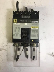 Square D 100A Molded Case Switch FHP36000MMT2610 Series 2 3P 065242-100NSX - Picture 1 of 6