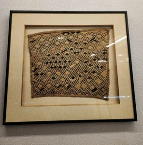 Abito vintage africano cubano con cornice arte. Spedizione veloce! - Foto 1 di 23