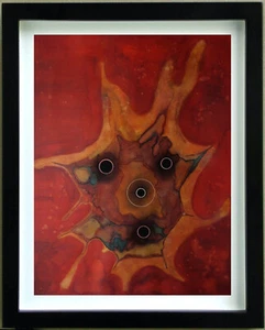 Dibujo Composición Abstracta De Dominique Gautier ( - Bild 1 von 8
