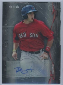 2014 Bowman Sterling Prospect Autographs #BSPABS Blake Swihart Boston Red Sox - Picture 1 of 2
