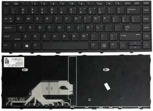 New HP Probook 430 G5 440 G5 445 G5 Black Keyboard US no backlit 929820-001 - Picture 1 of 1