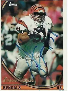 Topps #265 1991 firmado por Rodney Holman - Cincinnati Bengals - Imagen 1 de 1
