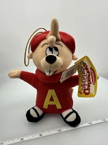 Vintage Kurt Adler Alvin Chipmunk Plush Ornament With Tags - Picture 1 of 2