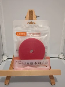 Cable Organizer, 1 Centimeter Wide, 5 Meters Long, Red - Picture 1 of 2