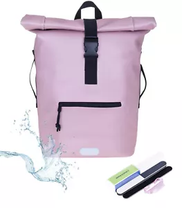 Rucksack Damen Daypack Pastell A4 Plane Tasche Time Bag 13074 Metallic Rosa +n - Bild 1 von 22