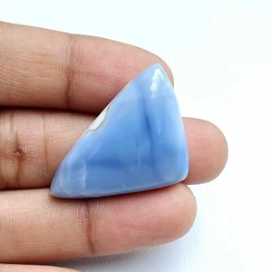 Natural Owyhee Blue Opal Cabochon Fancy Shape 28 Cts Handmade Gemstone OP-18 - Picture 1 of 3