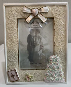 Wedding Photo Frame 3.5x5 Picture Frame, Gift Wedding Special Moments - Picture 1 of 8