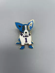 George Rodrigue Blue Dog LSU Tigers Football Anstecknadel - Bild 1 von 4