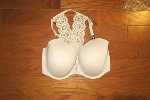 32DDD 3D ❤️ BODY VICTORIA'S SECRET ❤️ Bra LACE ❤️ FULL COVERAGE WIRE FRONT CLOSE - Picture 1 of 8