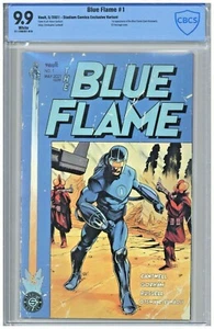 Blue Flame #1 CBCS 9.9 Stadium Comics Exclusive Variant Gorham EC Homage Not 9.8 - Picture 1 of 2