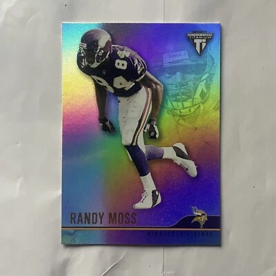 2001 Pacific Private Stock Titanium Randy Moss #73 HOF - Image 1 of 2