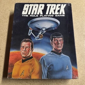 Star Trek The Role Playing Game - FASA 1983 - 100% Complete Unpunched - Picture 1 of 6