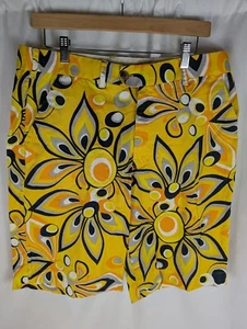 Loudmouth Shorts Herren 36 bunt Blumenmuster Golf Stretch gelb - Bild 1 von 20