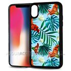 ( For iPhone XS MAX ) Back Case Cover AJH11784 Tropic Plam