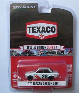 Nissan Datsun 510 Rally #28 1970 *** Greenlight edición Texas 1:64 - Imagen 1 de 2