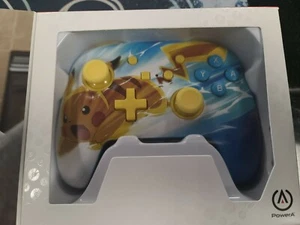 POWER A NINTENDO SWITCH POKEMON PIKACHU ELECTRIC FADE ENHANCED WIRED CONTROLLER! - Picture 1 of 1