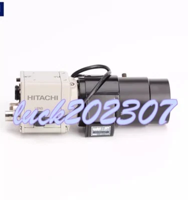 1PC used HITACHI KP-D20A Industrial camera + U-TRON TV5513D zoom lens #YY - Image 1 of 4