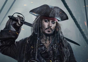 A4 Captain Jack Sparrow Poster (Brand New) - Picture 1 of 2