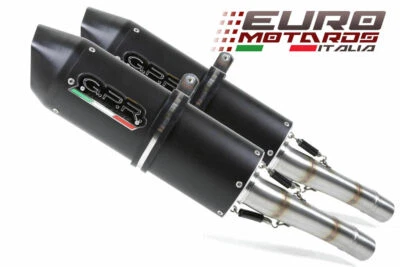 Suzuki Hayabusa 1300 2007-2017 GPR Furore Nero Dual Homologated Slip-On Exhaust - Image 1 of 2