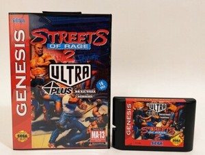 Streets of Rage 2 Ultra Plus (Second Squad) Sega Genesis/Mega Drive