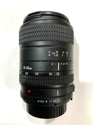 Minolta Promaster Spectrum 7 1:4~5.6 70~210mm ∅55 MULTI-COATED Lens with Caps - Image 1 of 4